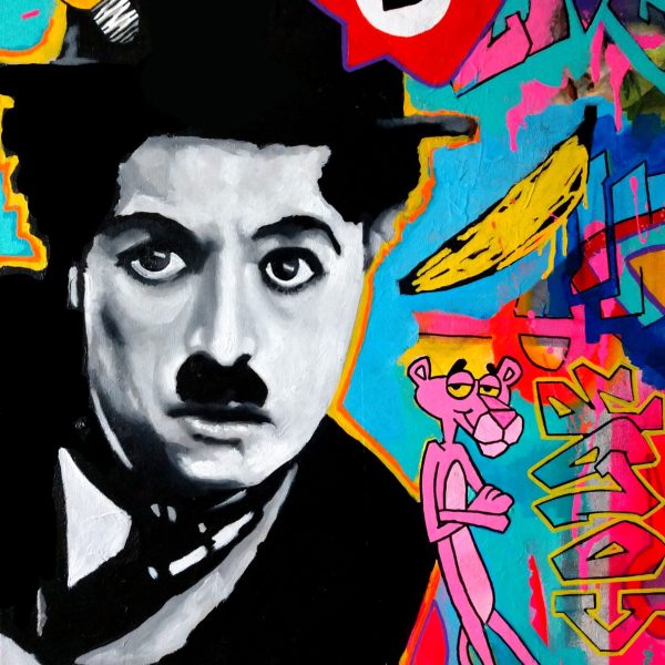 Charlie Chaplin & Pink Panther