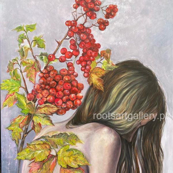 Girl “Bagas vermelhas”