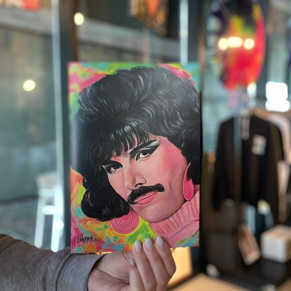 Art Notebook Freddie Mercury